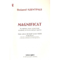 Magnificat : für Soli, gem Chor, - Roland Szentpali