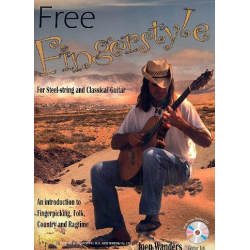 Free Fingerstyle (+CD) : for guitar/tab - Joep Wanders