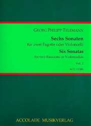 6 Sonaten Twv 40:101-106 Heft 2 - Georg Philipp Telemann