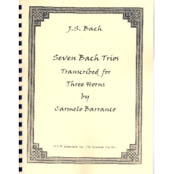 7 Trios : - Johann Sebastian Bach