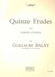 15 études : pour cornet a pistons - Guillaume Balay