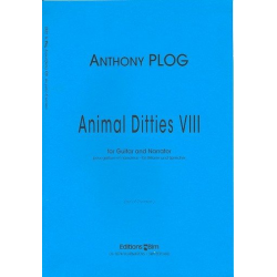 Animal Ditties 8 : for guitar -Anthony Plog