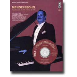 MUSIC MINUS ONE PIANO : - Felix Mendelssohn-Bartholdy
