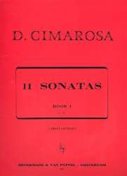11 Sonatas : for piano - Domenico Cimarosa