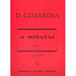 11 Sonatas : for piano -Domenico Cimarosa
