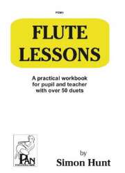 Flute Lessons : for 2 flutes - Simon Hunt