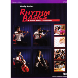 Rhythm Basics - A String Basics Supplement - Teacher Edition - Wendy Barden