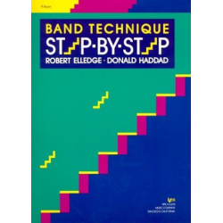 Band Technique Step By Step - F-Horn / F Horn - Don Haddad