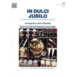 In Dulci Jubilo - Anonymus / Arr. John Zdechlik