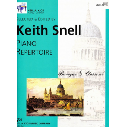 Piano Repertoire: Baroque & Classical - Level 7 -Keith Snell
