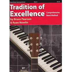 Tradition of Excellence Book 1 - Piano/Guitar Accompaniment - Bruce Pearson