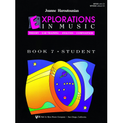 EXPLORATIONS IN MUSIC, BOOK 7 (BOOK & CD) - Joanne Haroutounian