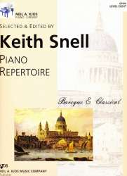 Piano Repertoire: Baroque & Classical - Level 8 -Keith Snell