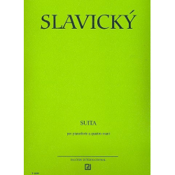 Suite für Klavier zu 4 Händen -Klement Slavicky