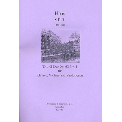 Klaviertrio G-Dur op.63,1 - Hans Sitt