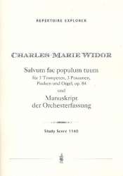 Salvum fac populum tuum op.84 : für - Charles-Marie Widor