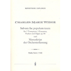 Salvum fac populum tuum op.84 : für - Charles-Marie Widor