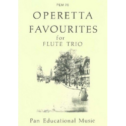 Operetta favourites : for flute trio