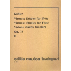 Virtuoso Studies for flute -Ernesto Köhler