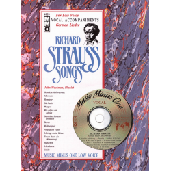 Music minus one low Voice (+CD) : - Richard Strauss