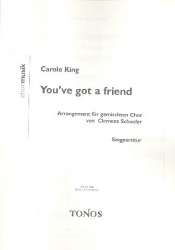 You've got a friend : für gem Chor a cappella - Carole King