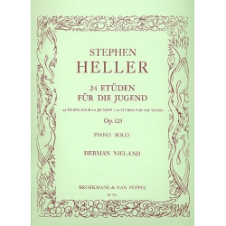 24 Etüden op.125 für die Jugend - Stephen Heller