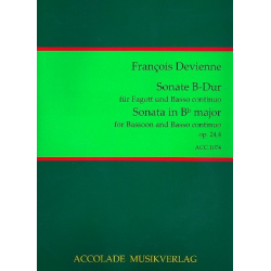 Sonate Op. 24 Nr. 4 B-Dur - Francois Devienne