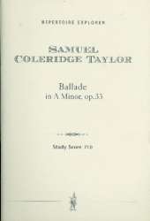 Ballade a-Moll op.33 : - Samuel Coleridge-Taylor