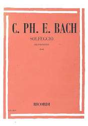 Solfeggio : per pianoforte - Carl Philipp Emanuel Bach