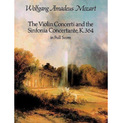Concerti for violin and orchestra - Wolfgang Amadeus Mozart