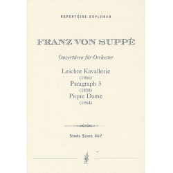Ouvertüren für Orchester Band 1 : - Franz von Suppé
