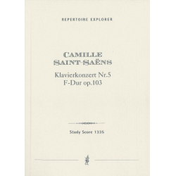 Konzert F-Dur Nr.5 op.103 : - Camille Saint-Saens