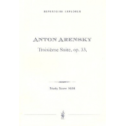 Suite Nr.3 op.33 : für Orchester - Anton Stepanowitsch Arensky