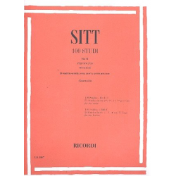 100 Studi op.32 vol.2 : - Hans Sitt