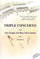 Tripelkonzert für Horn, Trompete, Posaune und Blasorchester : - Moon-Seok Lee