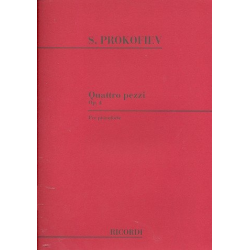 4 Pezzi op.4 : per piano - Sergei Prokofieff
