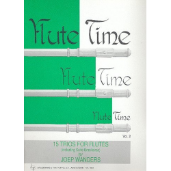 Flute Time vol.2 : 15 trios for flutes - Joep Wanders