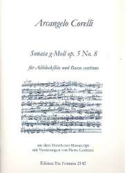 Sonate g-Moll Nr.8 : - Arcangelo Corelli