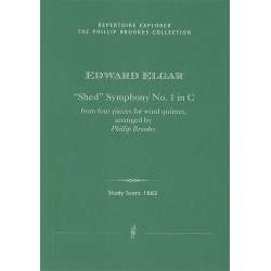 'Shed' Symphony No. 1 in C arranged for small orchestra from four pieces for wind quintet - Edward Elgar