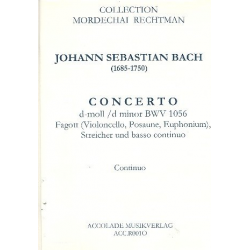 Konzert D-Moll Bwv 1056 - Johann Sebastian Bach