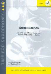 Street Scenes :  für 4 Saxophone (AATT/ - Alfred Newman
