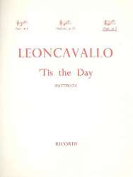Tis the Day : for high voice and piano - Ruggero Leoncavallo