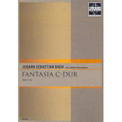 Fantasia C-Dur BWV570 : für 2 Euphonium, - Johann Sebastian Bach