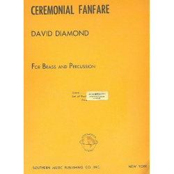 Ceremonial Fanfare : for 6 horns, - David Diamond