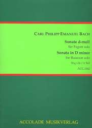 Sonate D-Moll - Carl Philipp Emanuel Bach