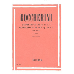 Quintetti op.13,5 e op.20,4 : - Luigi Boccherini