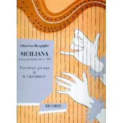 Siciliana : für Harfe aus einem - Ottorino Respighi