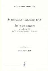 Konzert-Suite g-Moll op.28 : für Violine - Sergej Tanejew