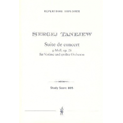 Konzert-Suite g-Moll op.28 : für Violine - Sergej Tanejew