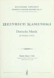 Dorische Musik : für Orchester - Heinrich Kaminski